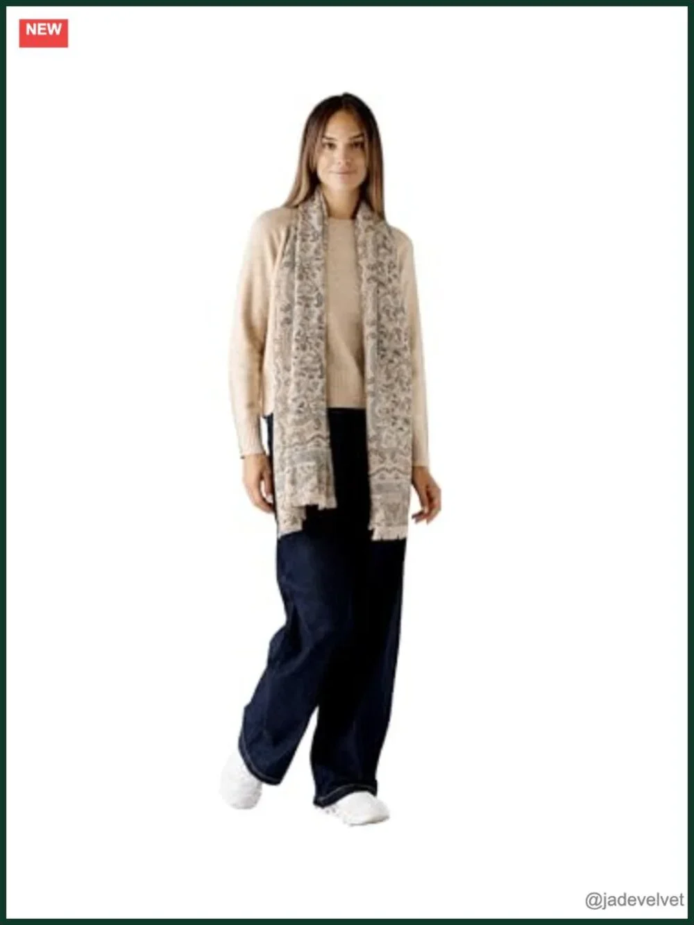 Elegant Long Fashion Shawl Scarf 100% Viscose Bamboo Lightweight